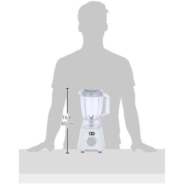iDO Blender+ 2 Grinders 600W with Pulse Function – BLGR600-WH - Image 3