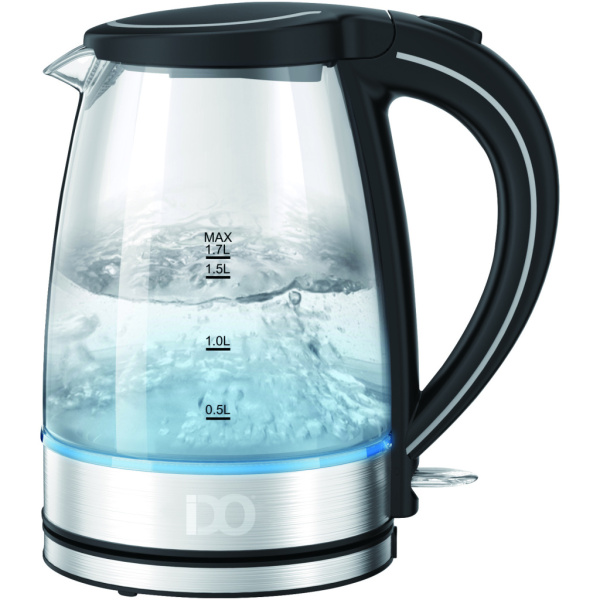 iDO Electric Kettle Glass 1.7L – Modern, Safe, and Practical