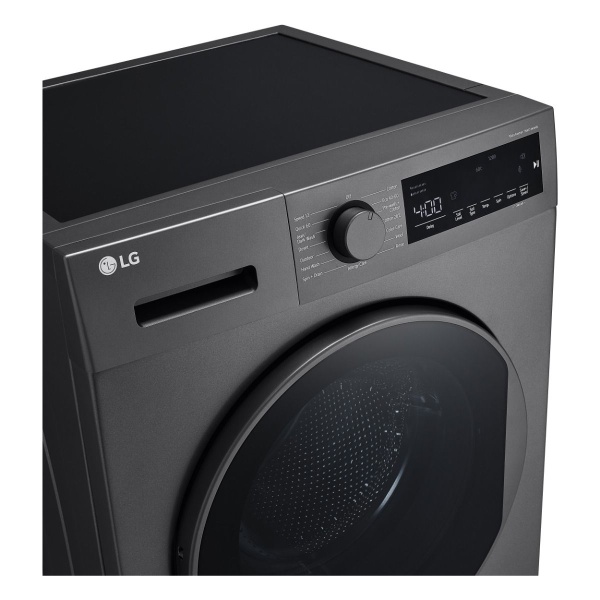 LG Front Load Full Automatic Washing Machine With Inverter Technology, 8 kg, Dark Silver - F2T2TYM1S - Image 4