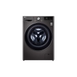 LG Vivace Front Load Automatic Washing Machine with Dryer, 10.5 KG, Black Steel - F4V9RCP2E