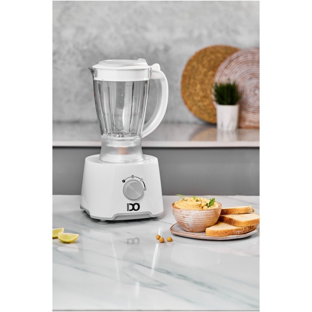 محضر طعام أي دو 1000 واط 25 وظيفة أبيض – FP1000WH - الصورة 2