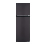 TOSHIBA No Frost Refrigerator With Inverter Technology, 338 Liter, Satin Grey - GR-RT468WE-PMN(37)