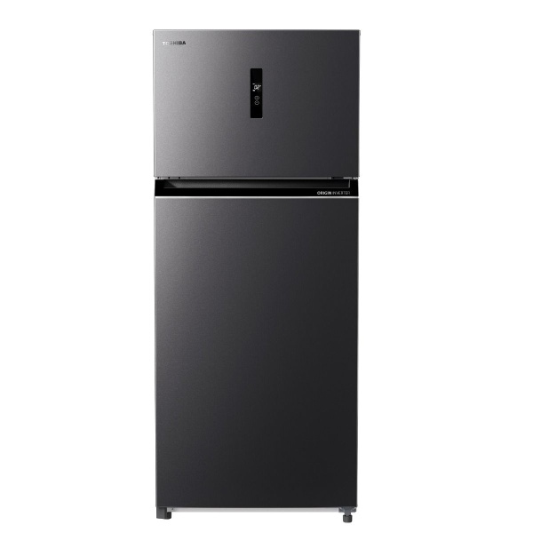 TOSHIBA Digital No Frost Refrigerator With Inverter Technology, 535 Liters, Grey - GR-RT702WE-PMN(06)