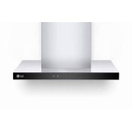 شفاط بلت ان ال جي شكل حرف T، مقاس 90 سم، فضي - HC7Z2425S.CBKZEEC