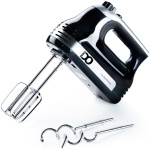 IDO Hand Mixer 500 W with 5 Speeds, Black – HM500-BK