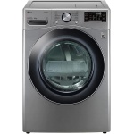 LG Digital Front Loading Dryer With Inverter Technology, 16 Kg, Silver - RH16U8EVCW