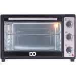 IDO Single Glass Toaster Oven 45 Liters, Black – TO45SG-BK