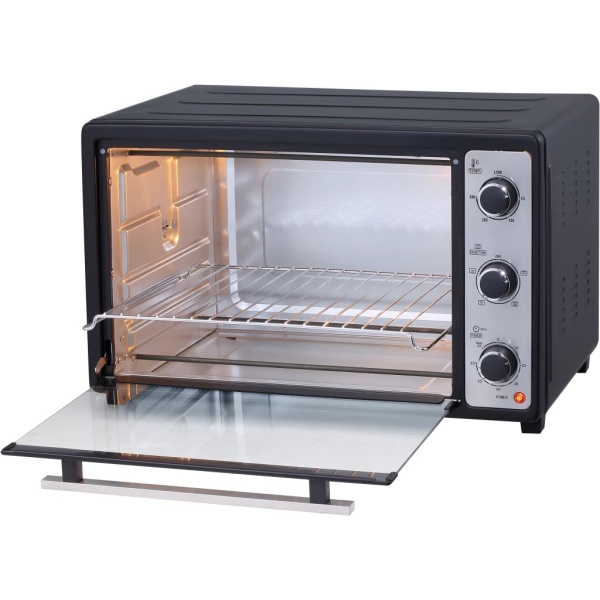 IDO Single Glass Toaster Oven 45 Liters, Black – TO45SG-BK - Image 3