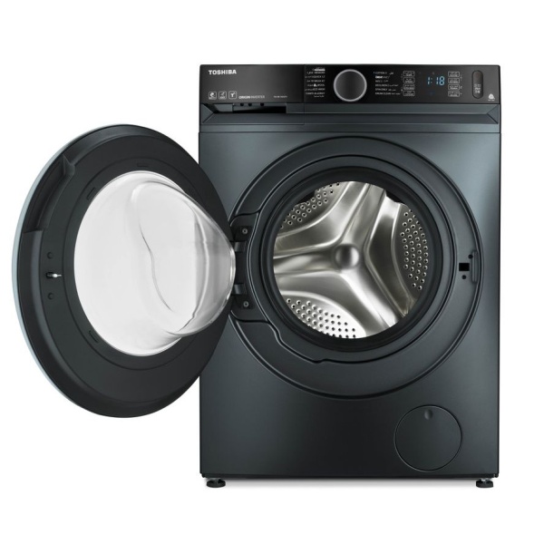 TOSHIBA Front Load Full Automatic Washing Machine With Inverter Technology, 9 kg, Grey - TW-BK100GF4EG(MK) - Image 2