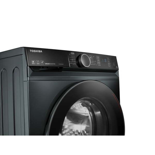 TOSHIBA Front Load Full Automatic Washing Machine With Inverter Technology, 9 kg, Grey - TW-BK100GF4EG(MK) - Image 3