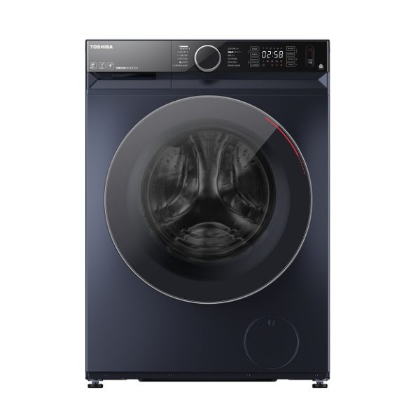 Toshiba Front Load Inverter Washing Machine with Dryer, 12KG, Morandi Grey - TWD-BM130GF4EG-MK
