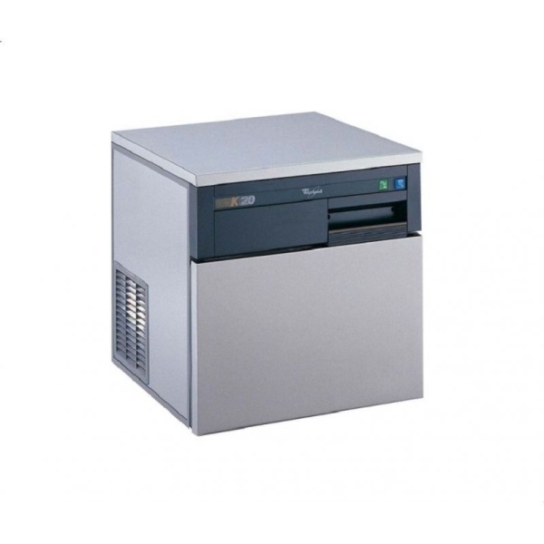 WHIRLPOOL STAINLESS STEEL ICE-CUBE MAKER 1 DOOR 10 KILOGRAMS STORAGE SILVER AGH326