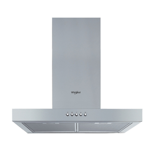 WHIRLPOOL KITCHEN WALL MOUNTED HOOD 60CM 390 M3/H INOX AKR 697 IX