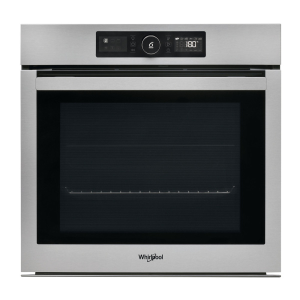 WHIRLPOOL BUILT-IN ELECTRIC OVEN 60 CM WITH FAN AND GRILL 73 L SILVER INOX AKZ9 6230 IX
