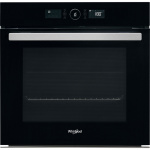 WHIRLPOOL BUILT-IN ELECTRIC OVEN 60 CM WITH FAN AND GRILL 73 L BLACK AKZ9 6230 NB