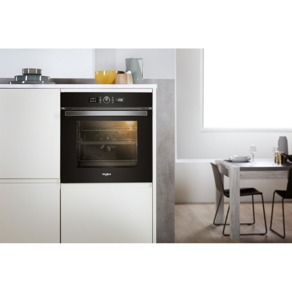 WHIRLPOOL BUILT-IN ELECTRIC OVEN 60 CM WITH FAN AND GRILL 73 L BLACK AKZ9 6230 NB - Image 4