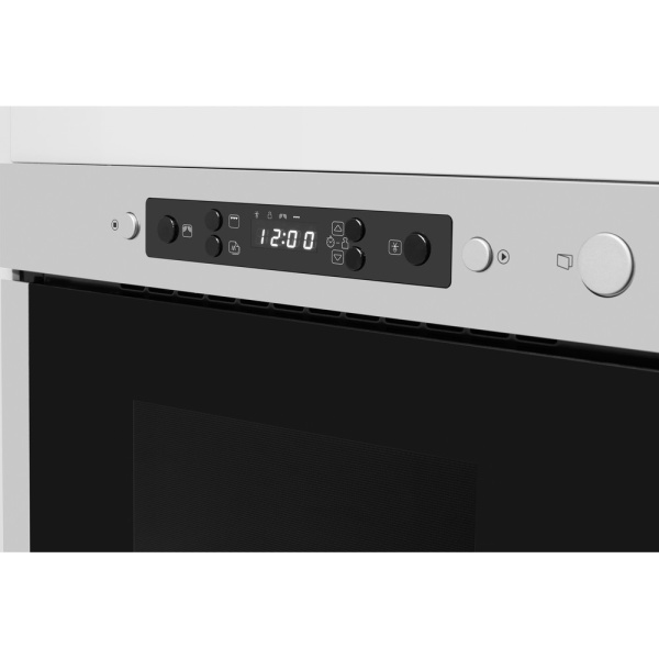 WHIRLPOOL BUILT-IN MICROWAVE 60 CM 22 LITER WITH GRILL INOX AMW 498 IX - Image 4