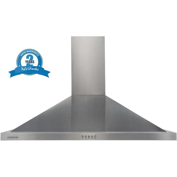 Kenwood Built-in Pyramids Hood, 90 CM, Silver - HOD90.450SS