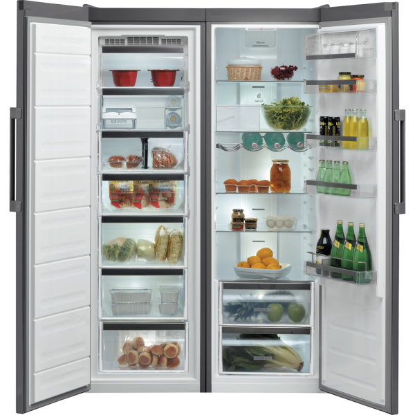 WHIRLPOOL FREESTANDING DIGITAL NO FROST REFRIGERATOR WITH 371 LITERS INOX SW8 AM2 D XR - Image 2
