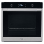 WHIRLPOOL BUILT-IN ELECTRIC OVEN 60 CM WITH FAN AND DIGITAL TIMER 75 L SILVER W7 OM5 4H