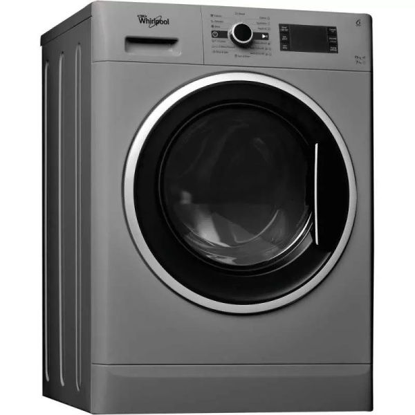 WHIRLPOOL WASHING MACHINE 11 KG 1600 RPM WITH DRYER 7 KG INVERTER SILVER WWDC 11716 S