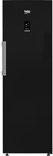 فريزر بيكو رأسي نوفروست- ٨ أدراج (٥ أدراج + ٣ رفوف) - سعة صافية ٢٨٦ لترًا - شاشة عرض نصية رقمية - أسود - B3RFNE314ZXPEB1