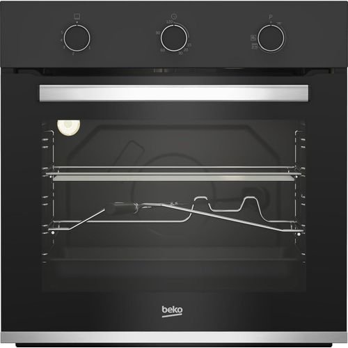 Beko Built-in Gas Oven - 60 Cm - Electric Grill - Fan Assisted Cooking - BBIH12100BC