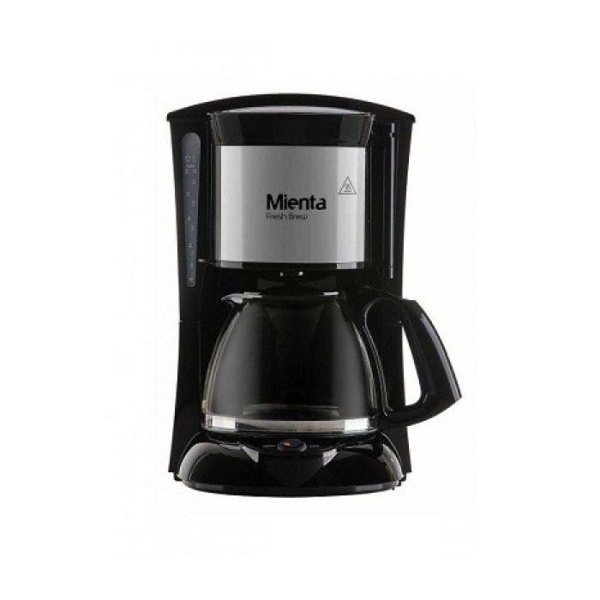Mienta Fresh Brew Coffee Maker, 1.25 Litre, 1000 Watt, Black - CM31216A