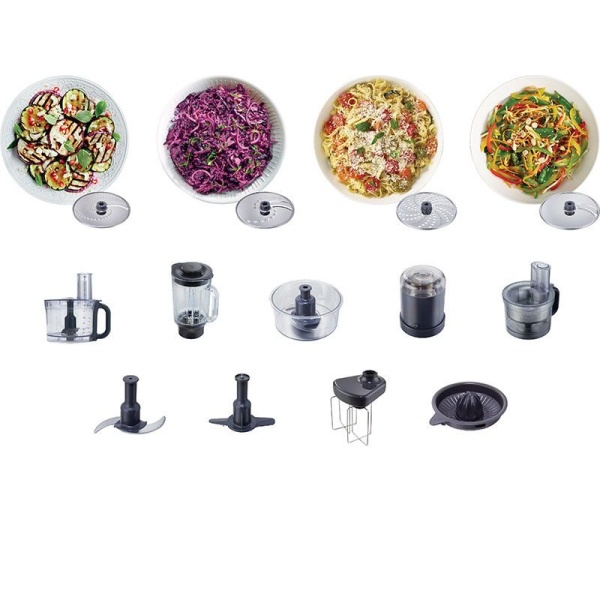 KENWOOD FOOD PROCESSOR 1000 WATT 36 FUNCTIONS SILVER﻿ FDM788 - Image 3