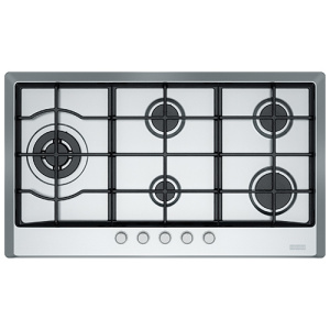 FRANKE  Built In Gas Hob 90 cm 5 Burners Stainless Steel – FHM 905 4G LTC XS C
