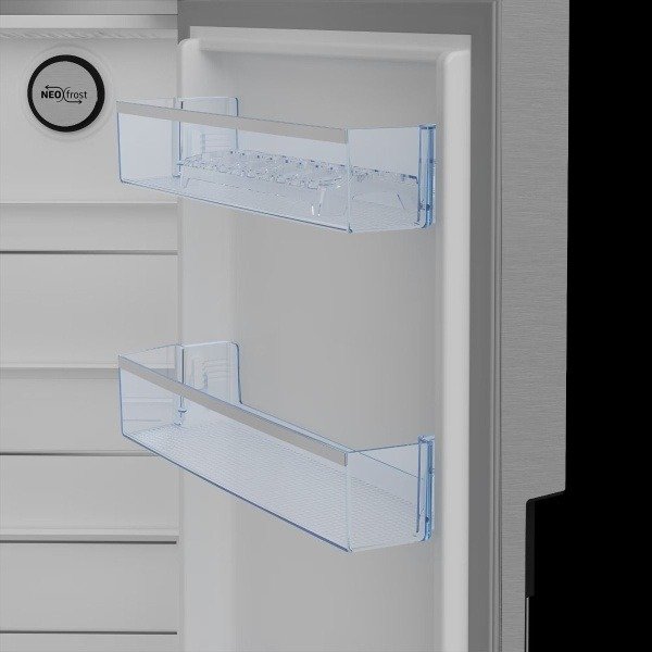 Beko No Frost Side by Side Refrigerator - 525 Litres - Harvest Fresh Technology - ProSmart Inverter Compressor - Direct Water and Ice Dispenser - LED Control Frontal - GN166130XB - Image 5
