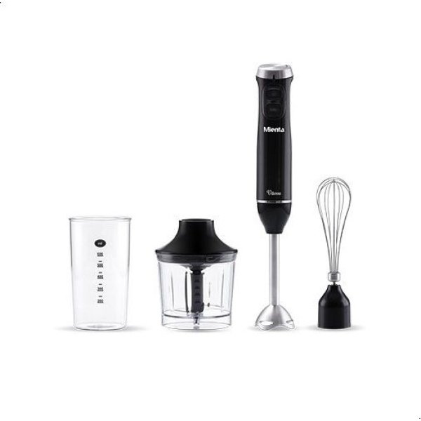 Mienta Vitesse Hand Blender, 600 Watt, Black - HB11422A