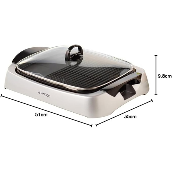KENWOOD HEALTH GRILL 2000 WATT HG266 - Image 4