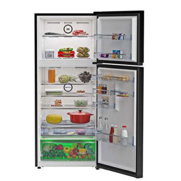 Beko Freestanding Refrigerator, No Frost, 2 Doors, 590 Litres, Inverter Motor, Black - B3RDNE590ZB - Image 2
