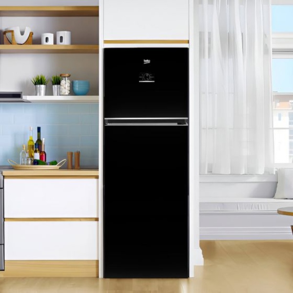 Beko Freestanding Refrigerator, No Frost, 2 Doors, 590 Litres, Inverter Motor, Black - B3RDNE590ZB - Image 3