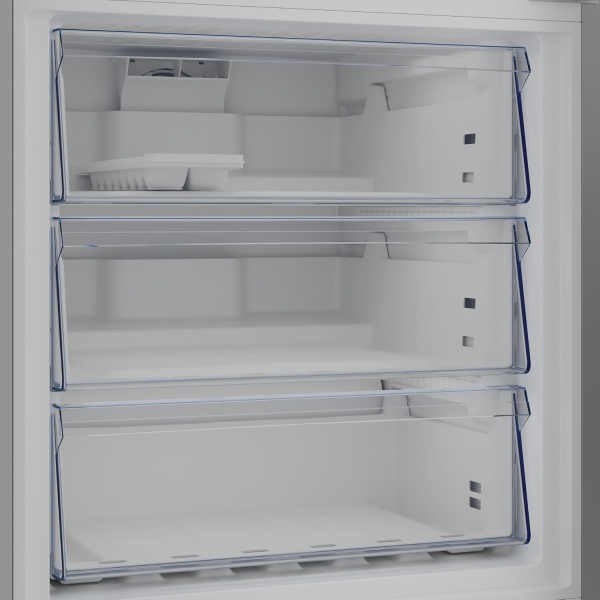 Beko No Frost Refrigerator - Combi (Bottom Freezer) - 490 Liters Net Capacity - Pro Smart Inveter Compressor - Harvest Fresh Technology - Titanium Inox - B5RCNE565HXPE - Image 6