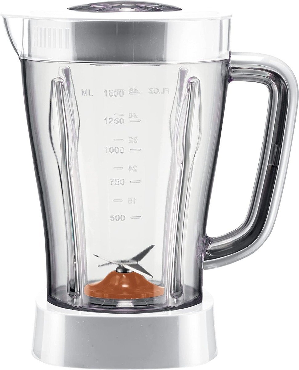خلاط كينوود بـ 2 مطحنة، 500 وات، 1.5 لتر، ابيض - BLP15.360WH - الصورة 3