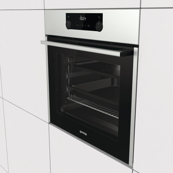 Gorenje  Stainless Steel Built-in Electric Oven with 11 Functions, 60 cm - BO737E30X - Image 3