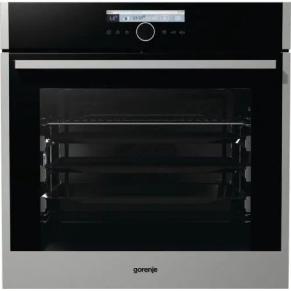 Gorenje Built-In Electric Oven 60cm with Grill Black Color Touch Control Digital BO789S40X