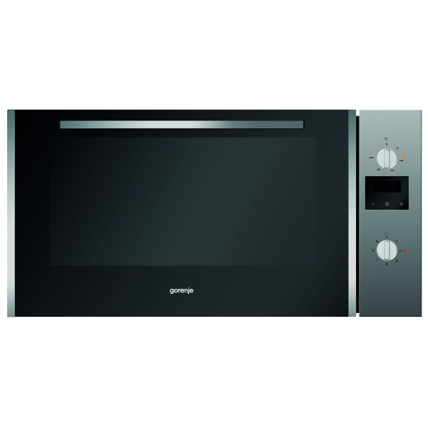 Electric oven, 90 cm, stainless steel color, 6 functions, 89 liter, Electronic programming timer, superSize baking area-BO935E10X