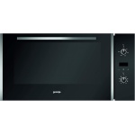 Gorenje Electric oven 90 cm , Black color,MultiFunctionan, 89 liter, Control panel material: Glass- BO937E20XG