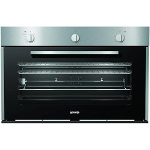 Gorenje  Stainless Steel Built-in Gas Oven with Grill and Fan, 90 cm - BOG922E00FX