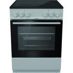 "بوتاجاز جرونيا الكهربائي القائم بذاته، ٤ شعلات، ٦٨ سم - رمادي - EC6111SG"