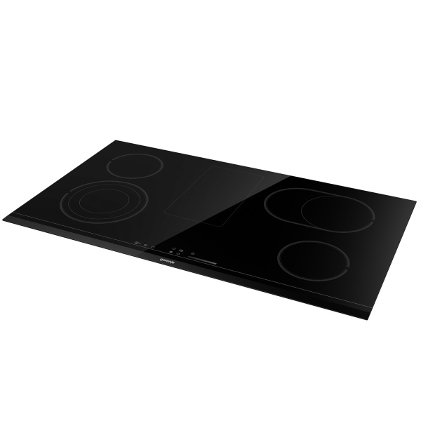 Gorenje Electrical hob, 90 cm, Glass ceramic, 5 burners, touch control, Boiling control, keep warm- ECS959BCSC - Image 2