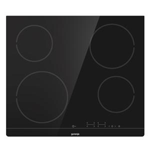 Gorenje Electric Radiant cooktop - 60 cm - Touch Control - glass ceramic - Boil Control - 4 Heating Zones -ECT641BSC