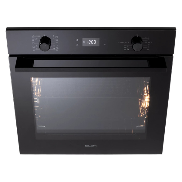 Elba Electric multifunction oven 11 functions ,74 net liters cavity 7 levels side racks , Master Pizza 300°C, Easy steam function ,Idroclean function, Booster fast preheating , Rotisserie- EL11XLFB300RF - Image 3