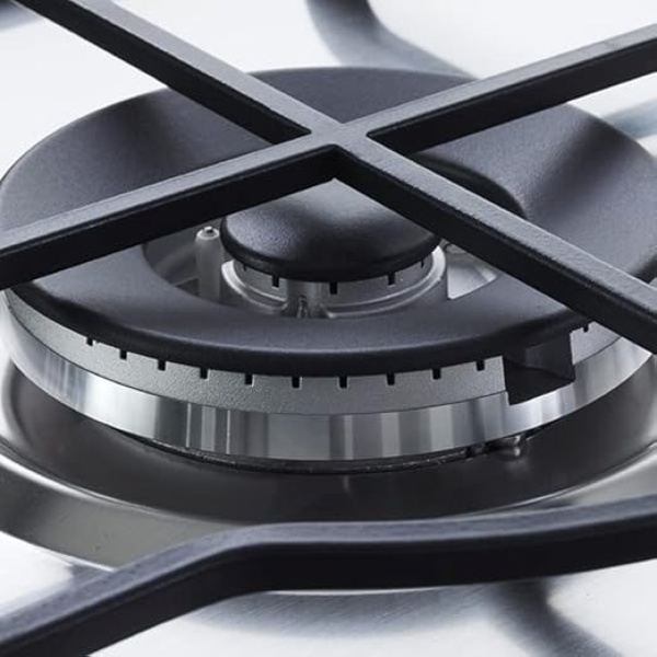 ELBA Cooker - Stainless Steel Built-in 5 Gas Burners Hob, 90 cm, Silver - ELIO 95-545 L - Image 4