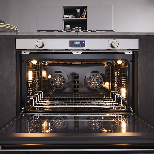 Elba Electric oven 90 cm, 141 liter, 7 levels rack, triple glass, soft closing door, 2 fans, cooling fan-ELIO E91 MF - Image 6