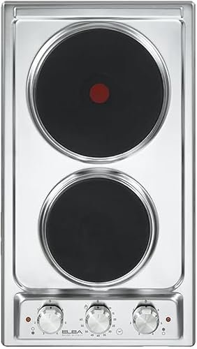 مسطح كهربائي بيلت ان إلبا، شعلتان، ستانلس ستيل، ٣٠ سم - EN30-02TXD