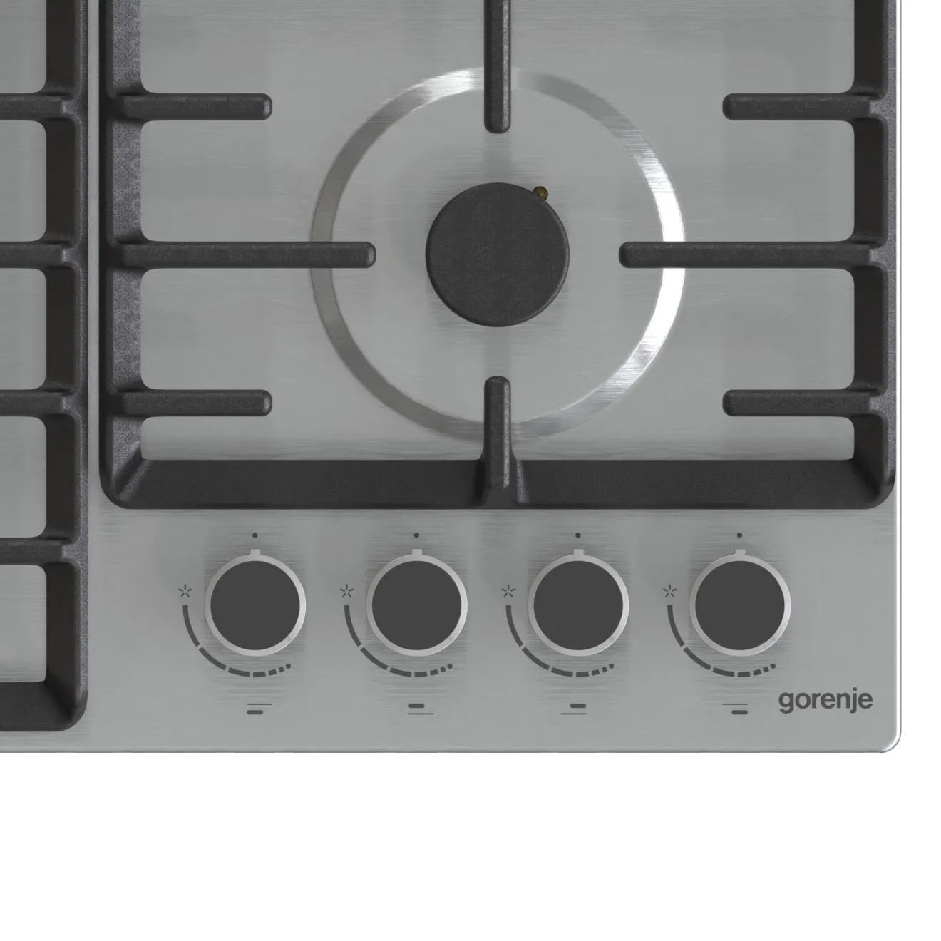 Gorenje , 60 cm Stainless Steel Gas Hob, One hand Ignition, Cost Iron Pan Support, Made in Slovenia,GW642ABX - Image 8